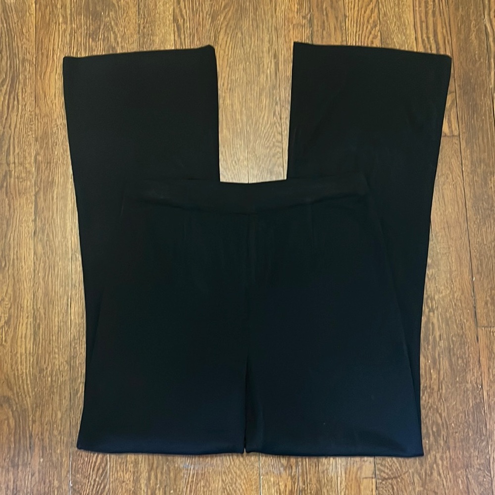 Misook Black Pull On Elastic Waist Pants